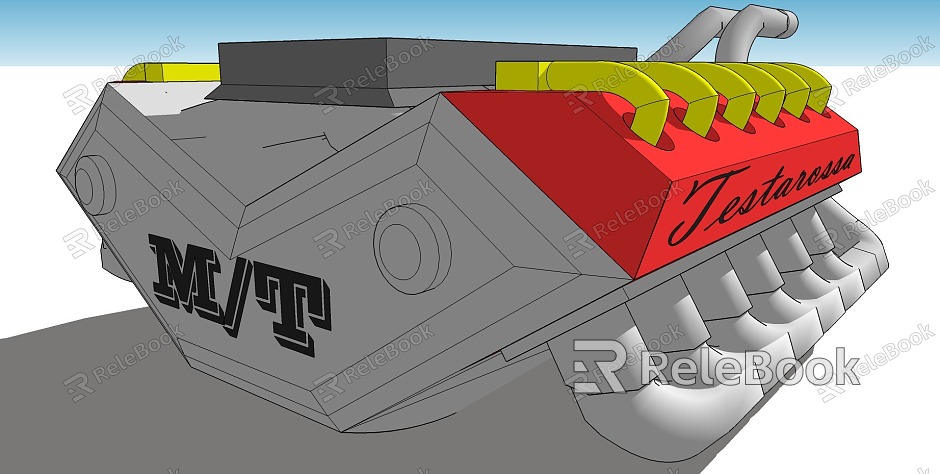 modern vehicle components model