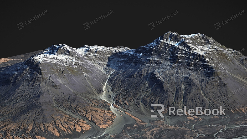 Volcano Iceland Montenegro extinct volcano glacial karst landform mountain mountain canyon plateau canyon model