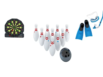 Bowling 3d model