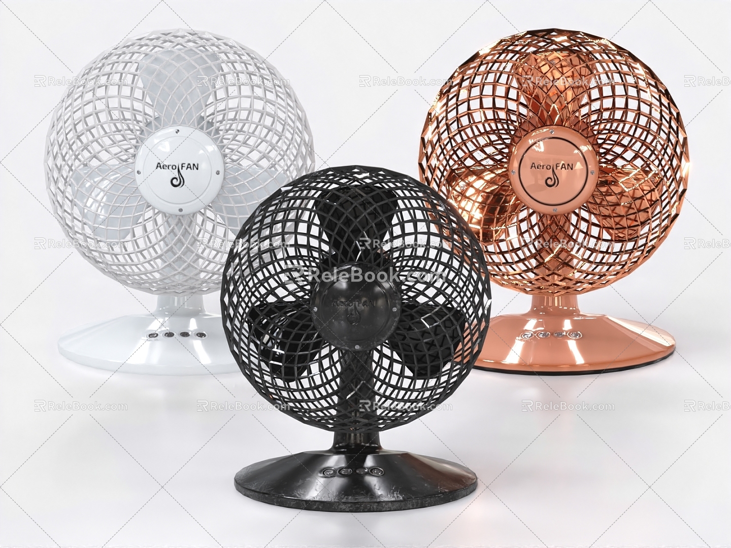 Electric fan Desk fan Floor fan 3d model