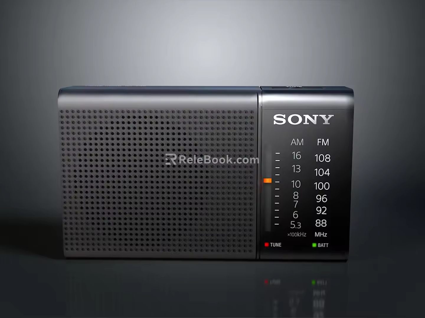 Radio Portable Radio Desk Radio Full Band Radio AC Radio 3d model