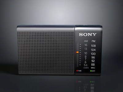 Sony Portable Laptop Computer With Modern Black Design And Digital Features 3d model