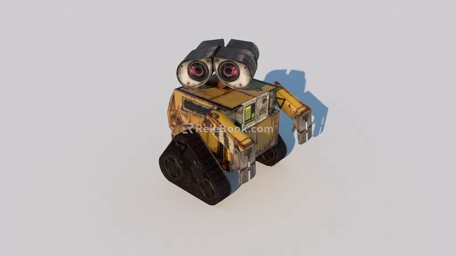 Sci-fi movie little robot 3d model
