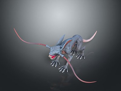 Monster Warrior Alien Monster Alien Monster 3d model