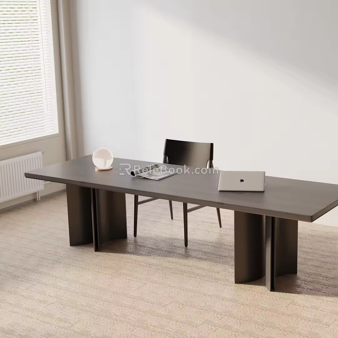 Modern table combination 3d model