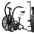 Durable Air Resistance Exercise Bike And Fitness Equipment With Fan Structure And Adjustable Seat
