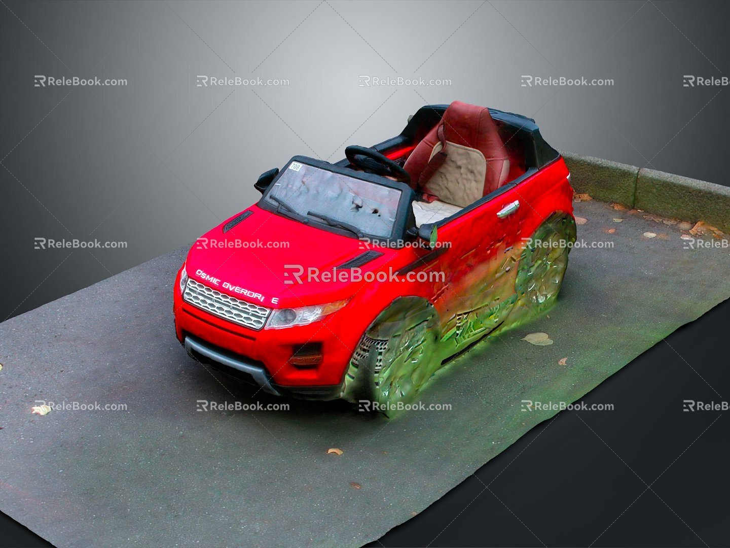 Modern toy car car children's toy children's toy car 3d model