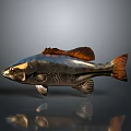 Elegant Decorative Fish Figurine For Modern Home Living Room Decoration