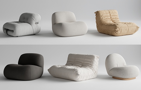 Modern Lazy Sofa 3d model