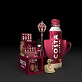 Costa Coffee Commercial Display Equipment With Bottled Coffee Cans Cup And Beans