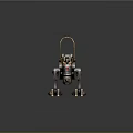 Robot Assistant Small Robot Butler Robot Butler Figure Game Figure 3d model