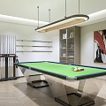 Billiard Room Entertainment Room Billiard Room Billiard 3d model