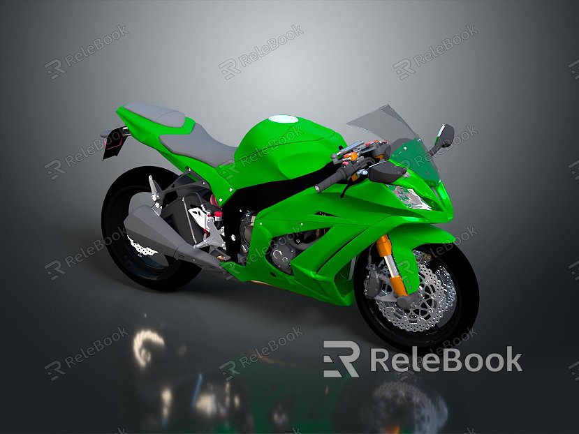 Motorcycle Two-wheeled Motorcycle Cross-country Motorcycle Road Race Motorcycle Motor Vehicle Transport model