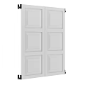 Modern windows 3d model