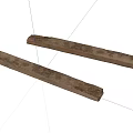 Natural Textured Stone Wood Pieces With Worn Surface And Rustic Appeal