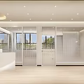 Modern Fitness Studio Interior For Supermoms With Sofa And Plant