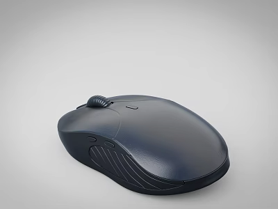Ergonomic Wired Computer Mouse With Comfortable Grip And Smooth Surface Design 3d model