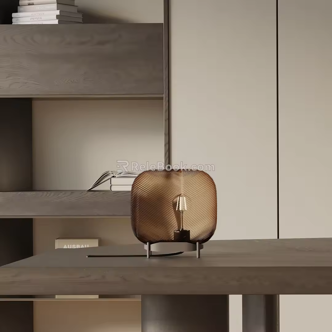 Modern table lamp 3d model