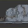 typewriter old typewriter antique typewriter classical typewriter english typewriter game item 3d model