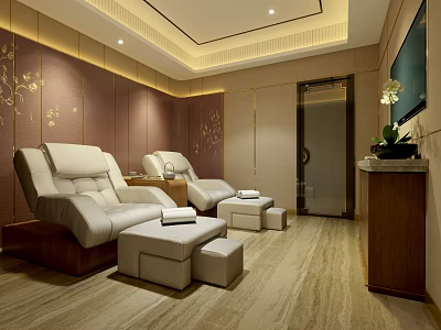 Modern foot bath room foot bath room 3d model Modern foot bath room foot bath room 3d model