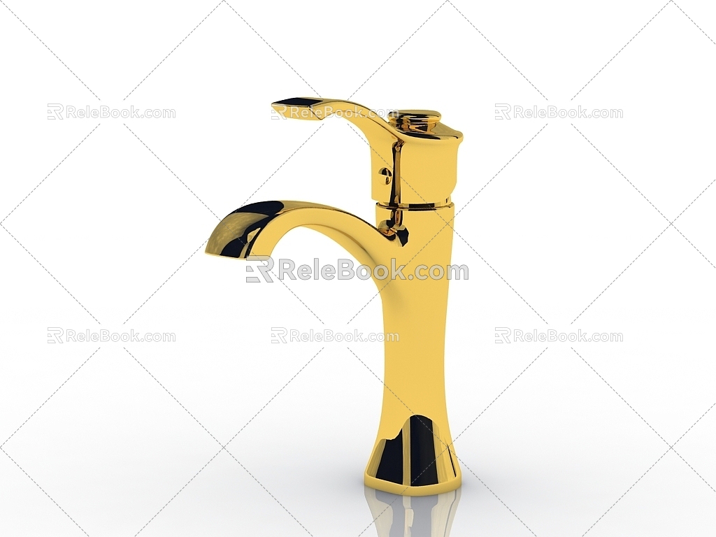 Modern faucet 3d model