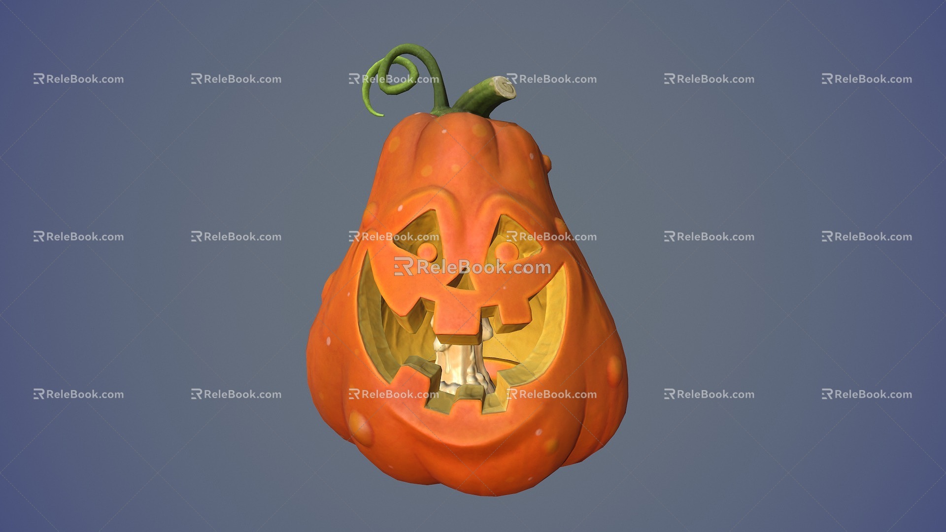 Pumpkin Pumpkin Mask Cartoon Pumpkin Halloween Plants Zombies 3d model