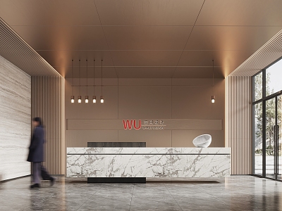 Reception Desk model