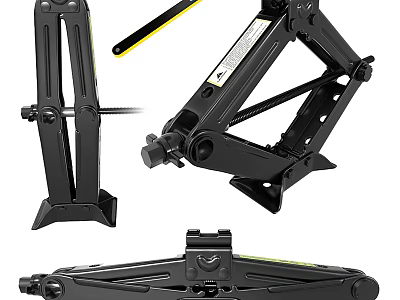 Heavy Duty Foldable Jack Hardware Tool For Car Repair And Maintenance 3d model