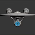 Modern Spaceship Fighting Spaceship Aircraft 3d model