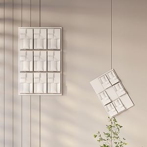 Modern Wall Decoration 3d model