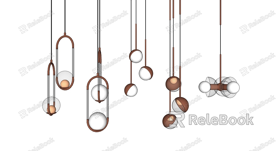 Modern chandelier small chandelier combination model