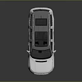 Silver Modern SUV With Black Roof Front Grille And Alloy Wheels Design