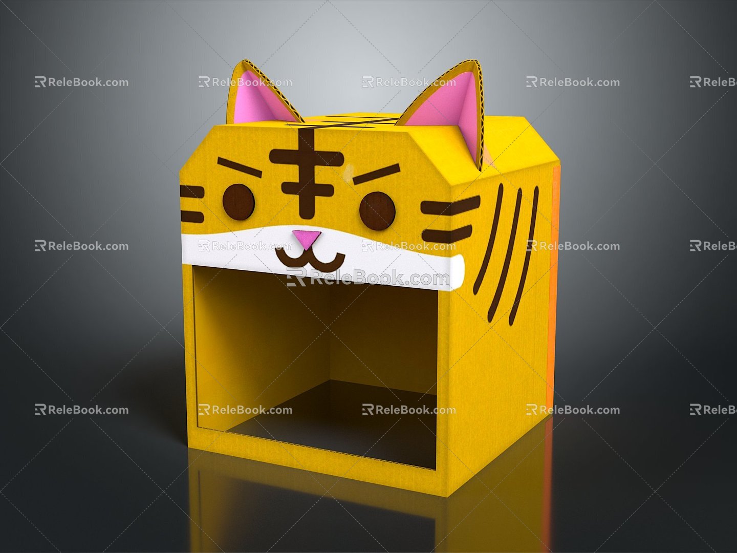 Boxes, Boxes, Bags and Containers Realistic 3d model