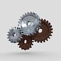 Industrial LOFT gear 3d model