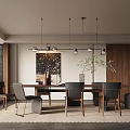 Modern Restaurant 3d model