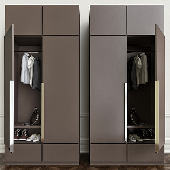 Modern wardrobe 3d model