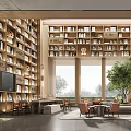 Modern Rest Area Yuyi Sales Office Negotiation Area Rest Area 3d model