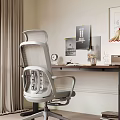 Modern Ergonomic Office Chair With Breathable Mesh Back And Adjustable Features For Home Office