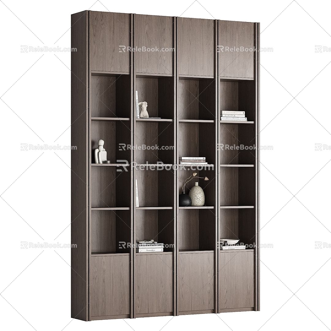 Decorative Cabinet Bookcase Display Cabinet model