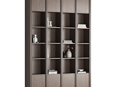 Decorative Cabinet Bookcase Display Cabinet model