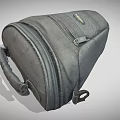 Gray Durable Travel Bag With Zipper Closure And Comfortable Handle Design