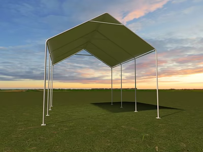 carport 3d model