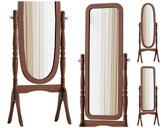 medieval full-length mirror 3d model