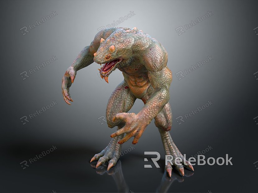 Monster Boss Monster Ttroll Mountain Essence Alien Monster Alien Monster Monster Warrior model