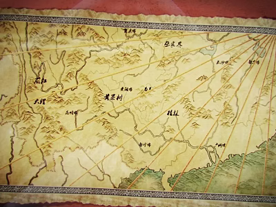 Modern Map 3d model Modern Map 3d model