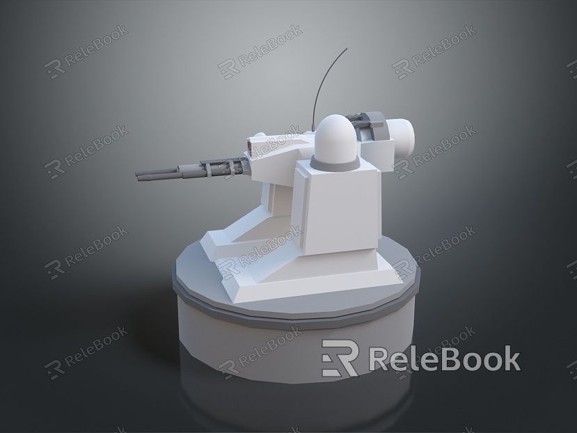 laser tower turret turntable sci-fi tower defense game tower defense sci-fi turret game turret game turret model