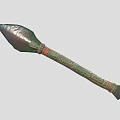 Retro Maya Weapons Maya Civilization 3d model