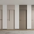 Modern Interior Swing Doors In Various Neutral Tones For Home Design