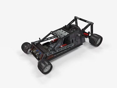 Modern Racing 3d model