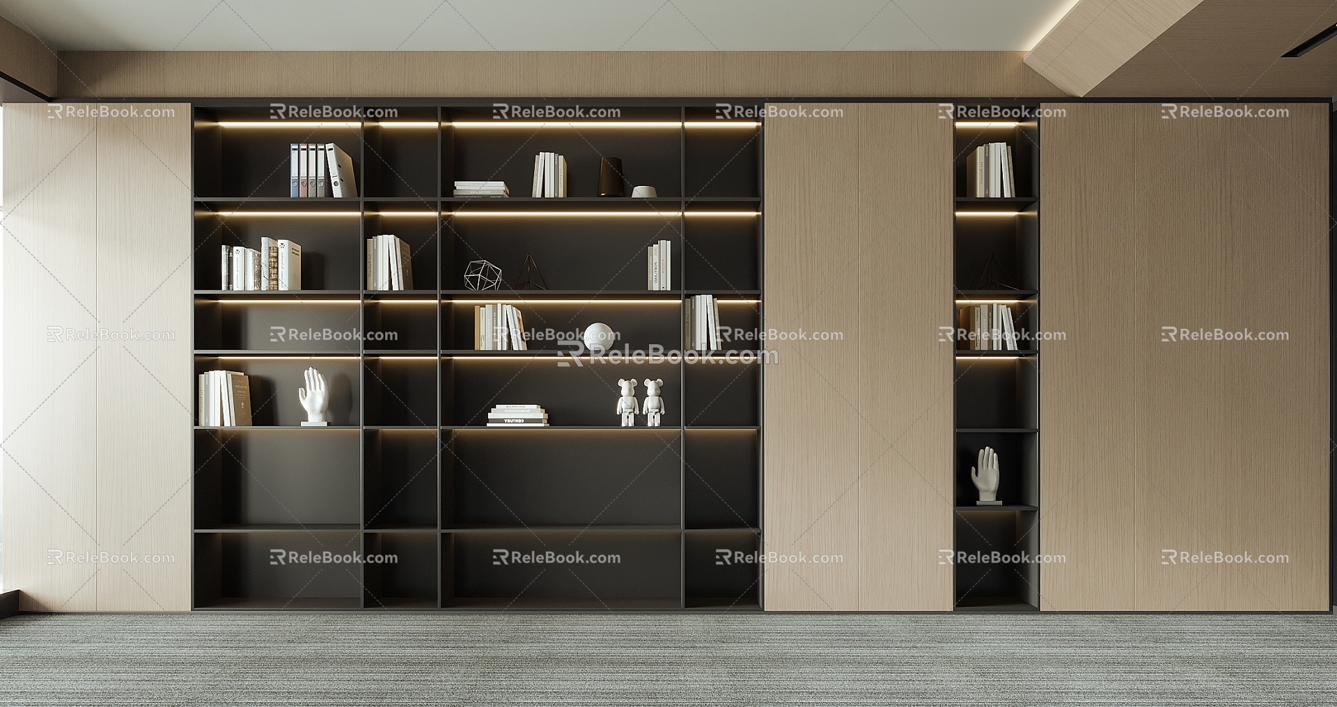 Bookcase 3d model